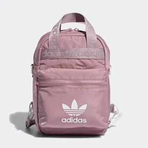 Adidas Purple Mini Backpack NWT